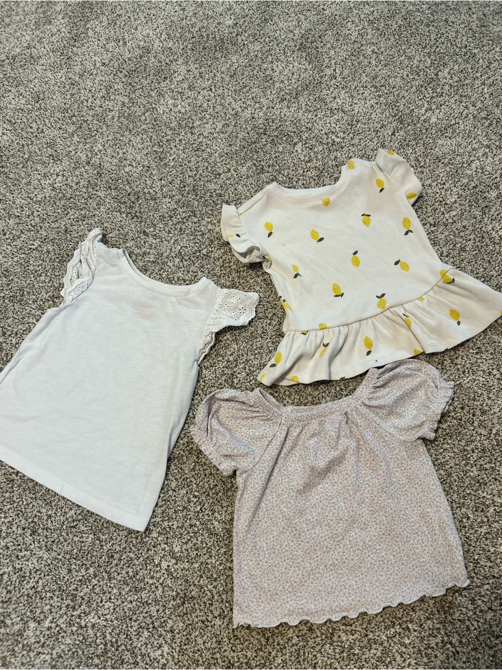 Cat & Jack Girly Tops 2T/3T